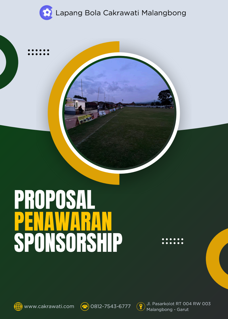 Sponsorship & Branding Opportunities - Lapang Bola Cakrawati Malangbong